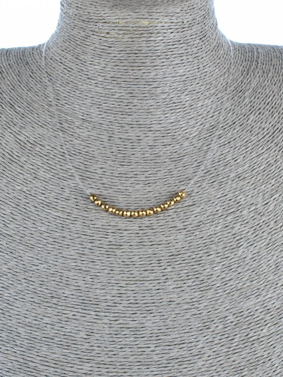 Колье с гематитом "Нежность" 01-511