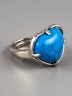 Кольцо из им. бирюзы "Радость" 04-682