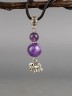 Кулон из аметиста "Стильная штучка" 01-1325