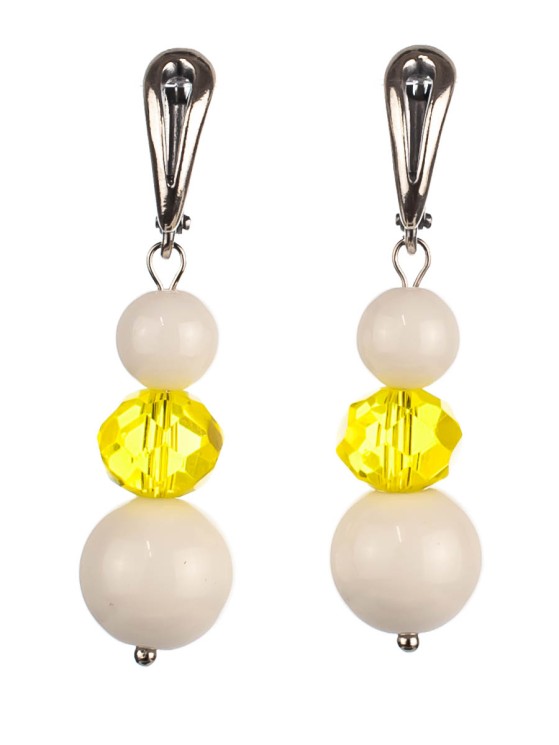 Серьги из кахолонга "Дарина" с9877