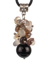 Кулон из агата "Мелодия" 01-727