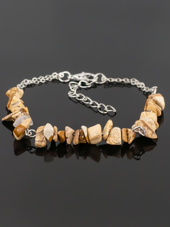 Браслет "Забава" яшма бп11094