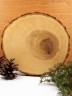 Доска сервировочная из дерева ясень d 18-19 см, толщина 15-16 мм ПС-005