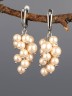 Серьги из жемчуга Майорка "Гроздь" 03-1376
