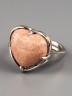 Кольцо из родонита "Радость" 04-684
