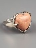 Кольцо из родонита "Радость" 04-684