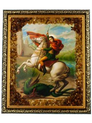 Икона Св. Великомученик Георгий Победоносец пдв-758