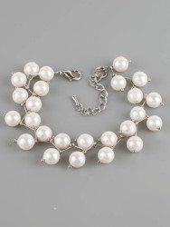 Браслет "Ёлочка" жемчуг "Майорка" бп10265