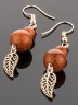 Серьги из авантюрина "Сантия" с8739