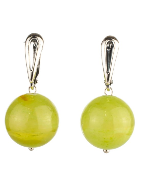 Серьги из оникса "Классика 16" с8834