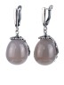Серьги из агата "Вензель" сг-153-АГ3