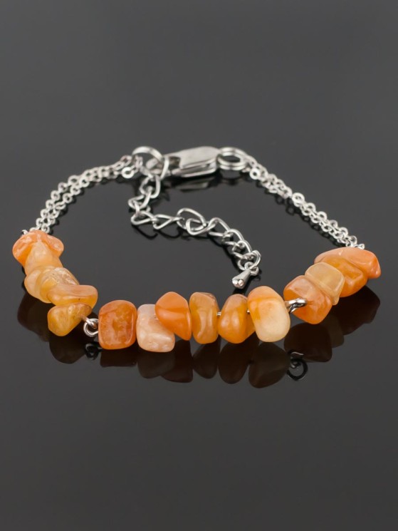 Браслет "Забава" сердолик бп11096