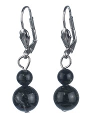 Серьги из змеевика "Дарина" с8788