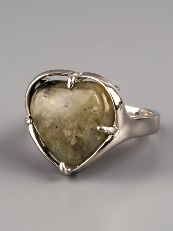 Кольцо из лабрадора "Радость" 04-686