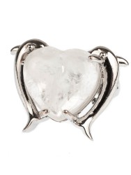 Кольцо из горного хрусталя "Вдохновение" 04-538