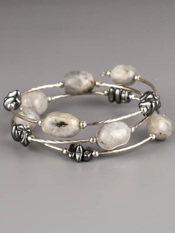 Браслет из лабрадора "Настроение" 02-1094