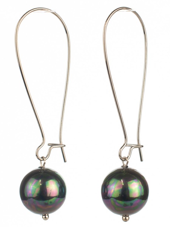 Серьги из жемчуга майорка "Феличита" с9504