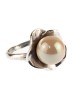 Кольцо из жемчуга майорка "Аксон" кг-039-ЖММР