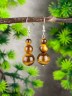 Серьги из тигрового глаза "Дарина" с9327