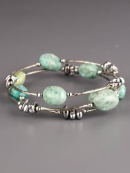 Браслет из амазонита "Настроение" 02-1095