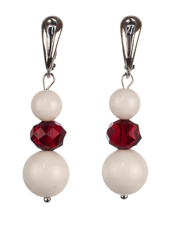 Серьги из кахолонга "Дарина" с9881