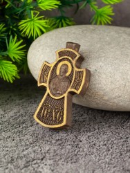 Православный крест из дерева 50х30 мм 52-028