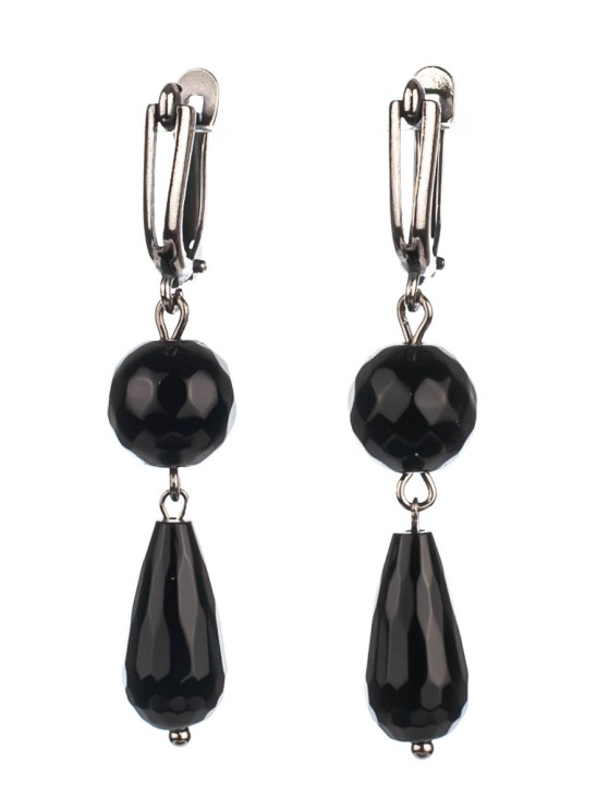 Серьги из агата "Эвридика" 03-1283