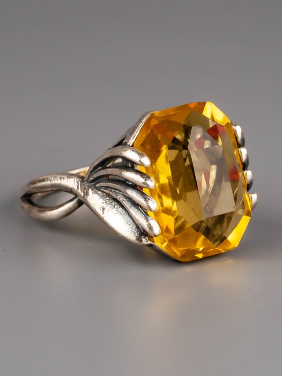 Кольцо из фианита "Восток" ск-9617