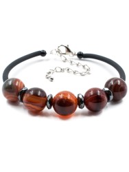 Браслет из сардоникса "Маранта" бп12126