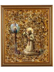 Икона Преподобный Серафим Саровский пдв-397