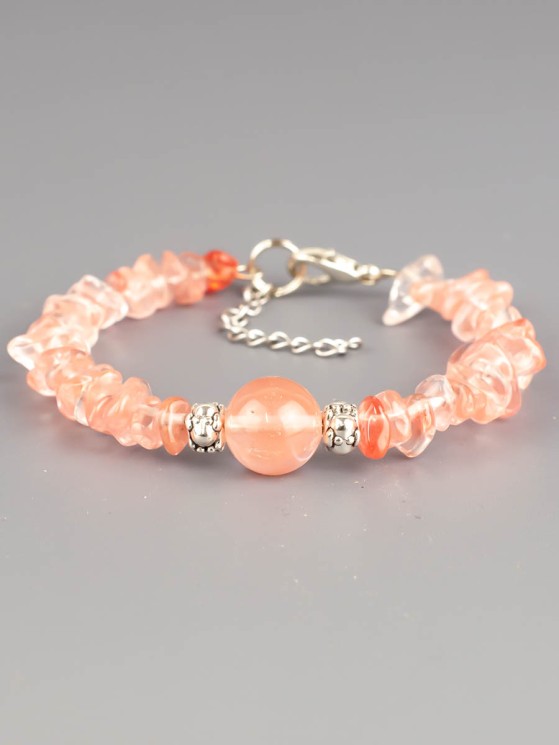 Браслет из халцедона "Орбита" 02-1114