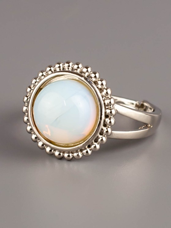 Кольцо из лунного камня "Мечта" 04-787