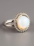 Кольцо из лунного камня "Мечта" 04-787