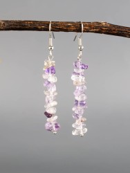 Серьги из аметрина "Забава" 03-1648