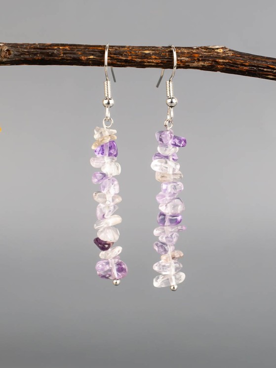 Серьги из аметрина "Забава" 03-1648
