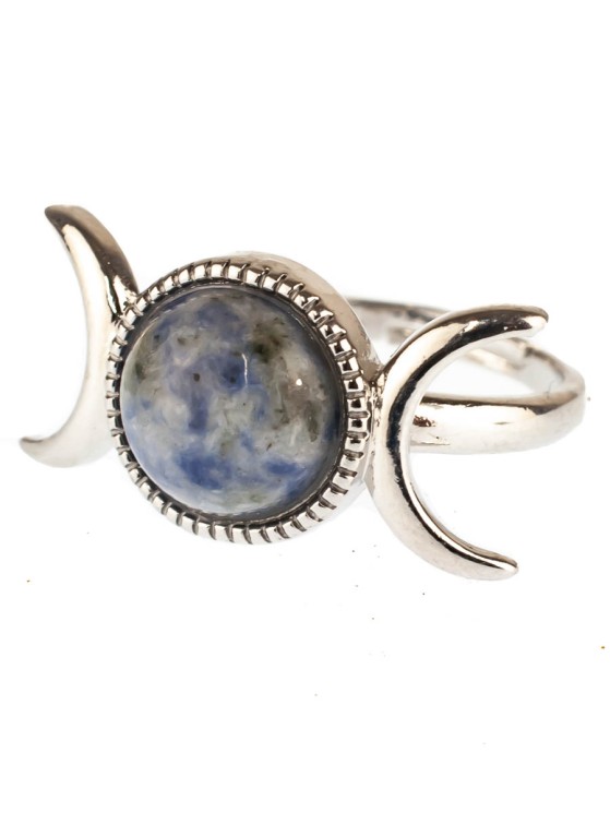 Кольцо из содалита "Мечта" 04-412