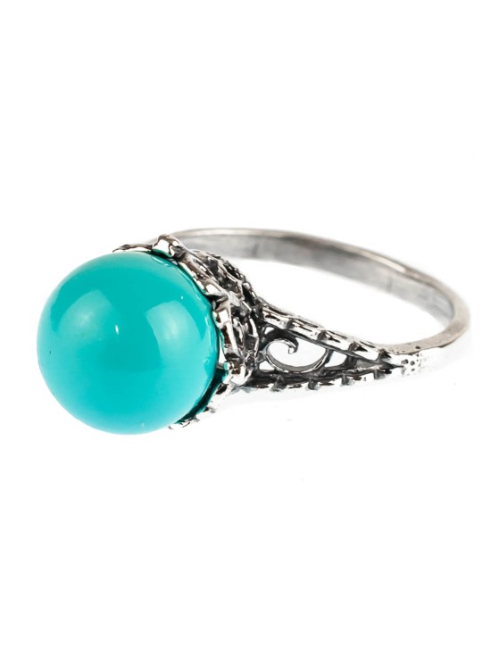 Кольцо из жемчуга Майорка "Верба" кг-044-ЖММГ