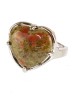 Кольцо из унакита "Радость" 04-297