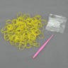 Резинки для плетения браслетов с блестками арт. БПР-023