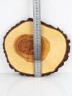 Доска сервировочная из дерева ива d 21-25 см, толщина 15-20 мм ПС-067