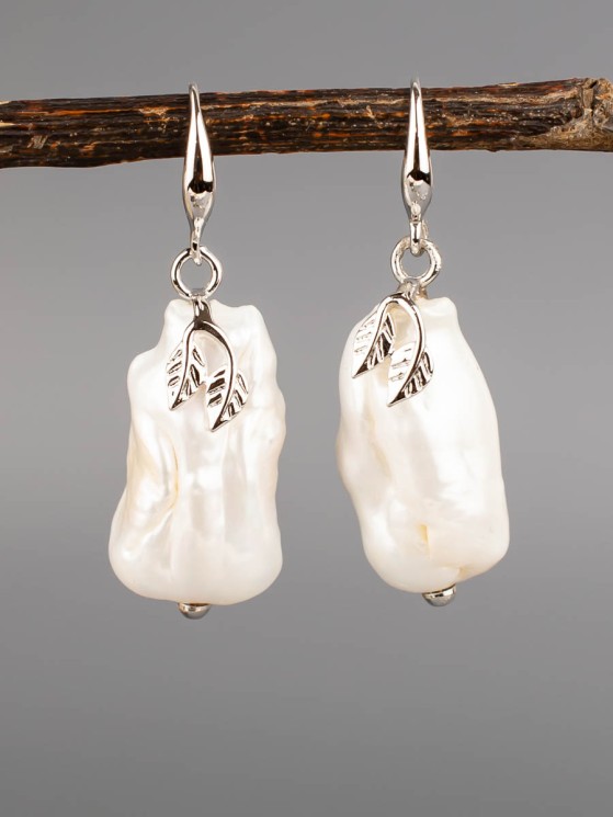 Серьги из жемчуга Майорка "Модерн" 03-1712