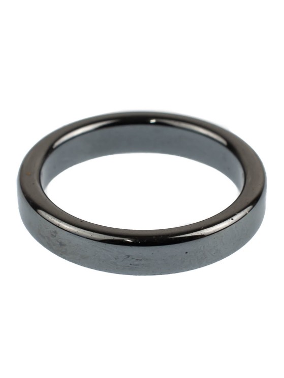 Кольцо из гематита "Классика" кп-5759