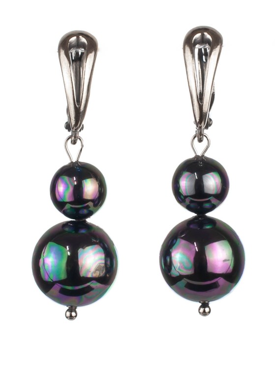 Серьги из жемчуга Майорка "Дарина" 03-1390