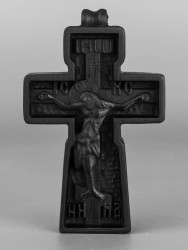 Православный крест из дерева 80х50 мм 53-015