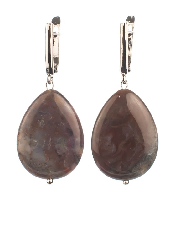 Серьги из яшмы "Адажио" 03-1479