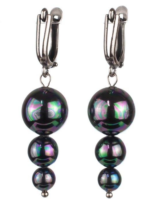 Серьги из жемчуга Майорка "Капель" 03-1391