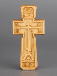 Православный крест из дерева 80х40 мм 53-016