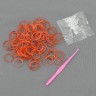 Резинки для плетения браслетов с блестками арт. БПР-026