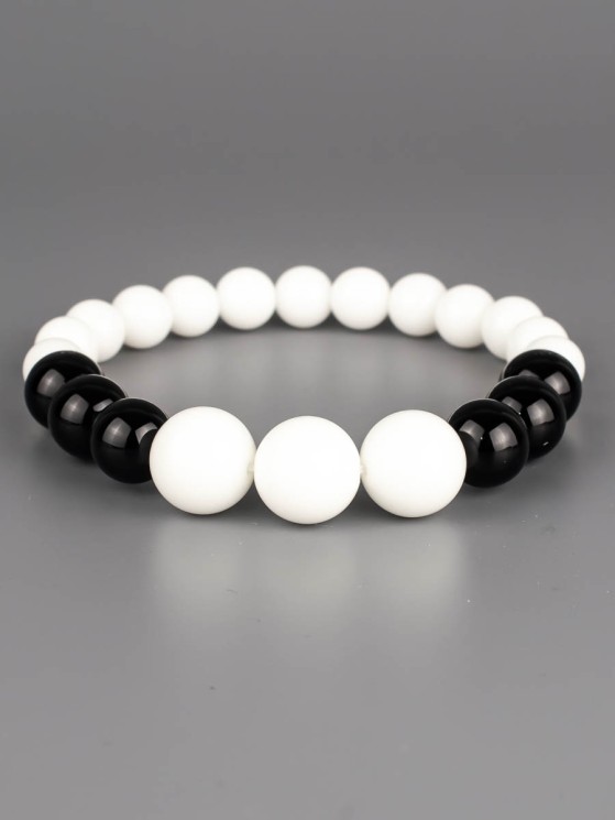 Браслет из им. агата "Классик 6-12" 02-1071