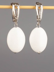 Серьги из кахолонга "Кэтти" 03-1513